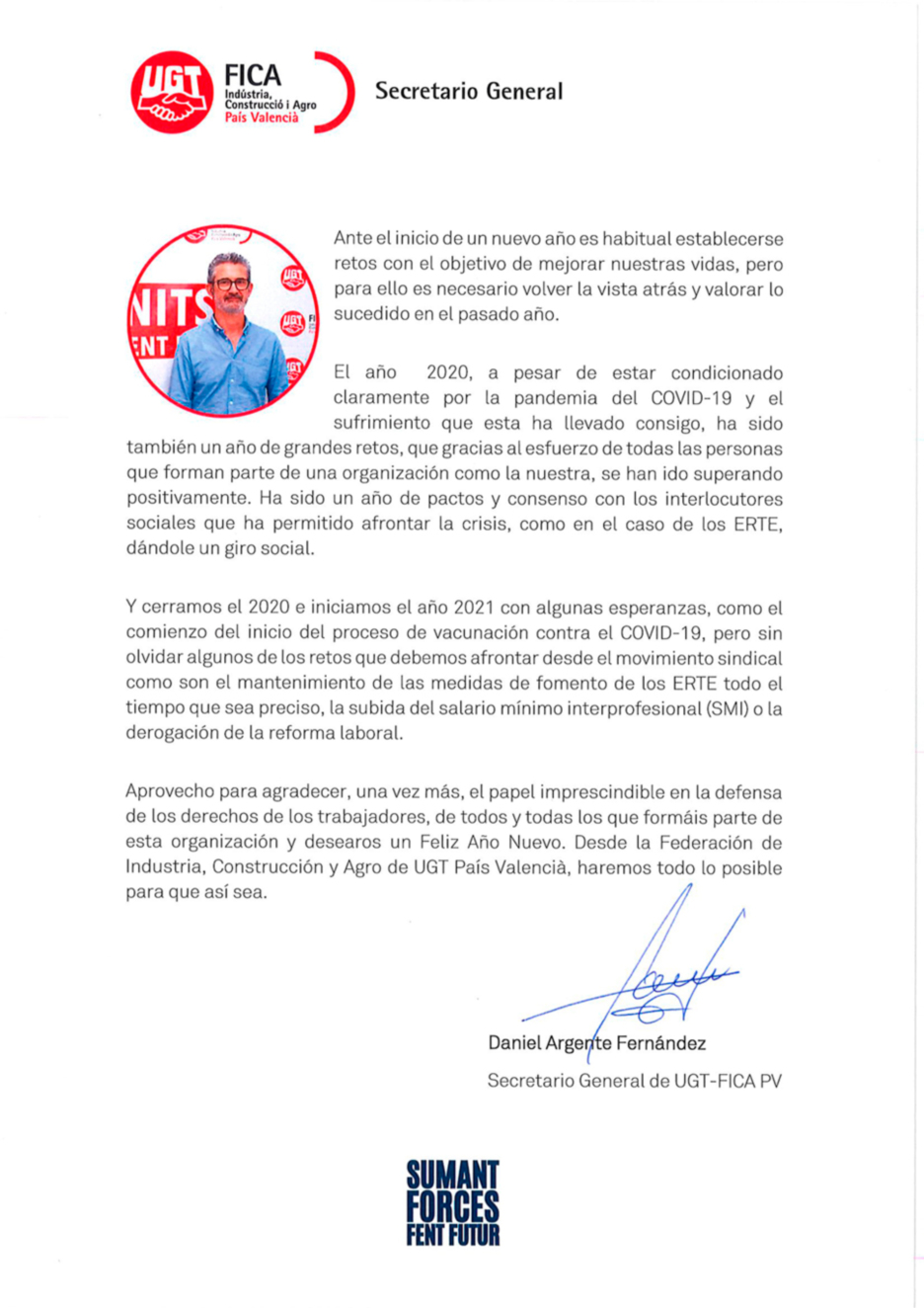 Carta Secretario General UGT-FICA PV